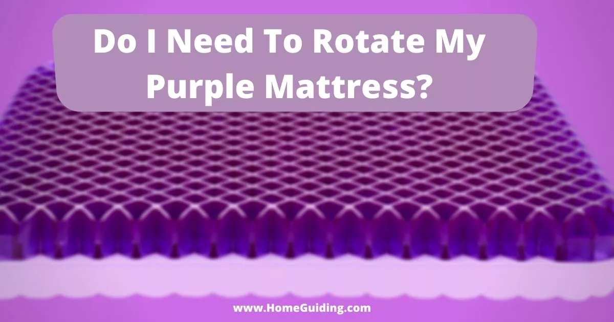 Do I Need To Rotate My Purple Mattress