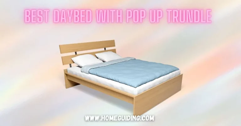 Top 6 Best Daybed With Pop Up Trundle (Ranked and Reviewed)