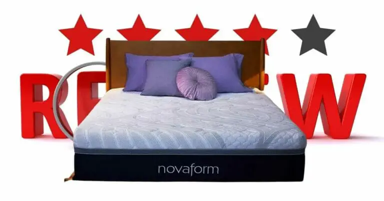 Novaform Deluxe Comfort Memory Foam Queen Mattress Review