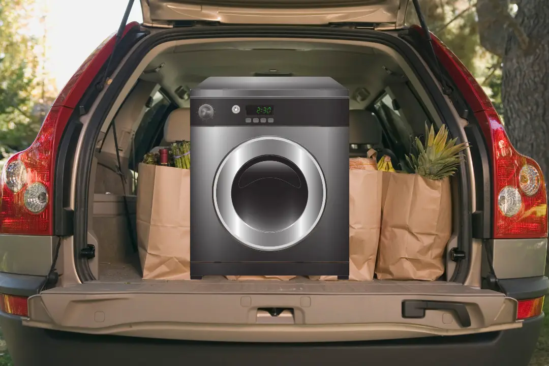Can You Transport A Washing Machine In A Car?